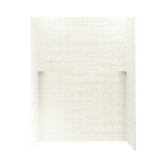 Swan Surfaces Subway Tile Three Panel Shower Wall