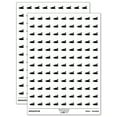thumbnail image 1 of Swan Swimming Solid 200+ Round Stickers - White - Gloss Finish - 0.50" Size, 1 of 3