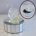 thumbnail image 1 of Swan Trinket Box Glass mirror jewelry box, 1 of 1