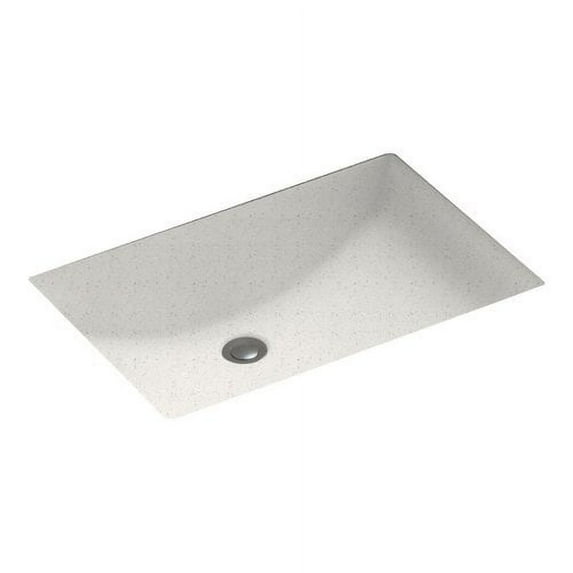 Swan UC-1913-010 Swanstone 16" x 6.25" Undermount Rectangular Bathroom Sink with Overflow, Available in Various Colors