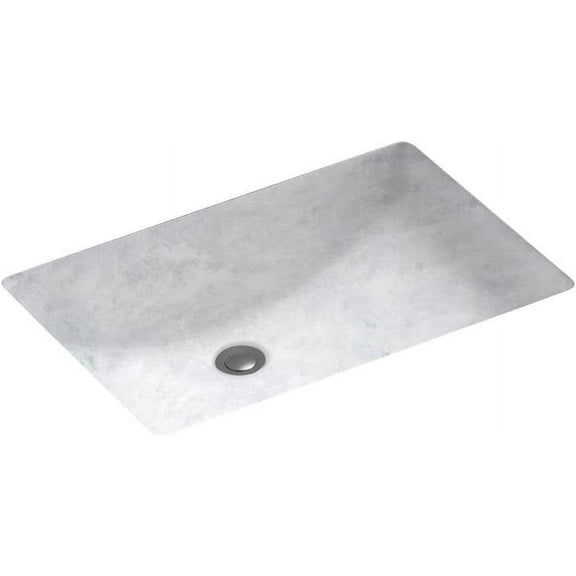 Swan UC01913.130 Solid Surface Undermount Rectangular Bathroom Sink, 22'' L x 16'' W x 6.25'' H, Ice 16-in L X 22-in H X 6.25-in H Ice