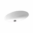 thumbnail image 1 of Swan Oval Undermount Bathroom Sink, 1 of 7