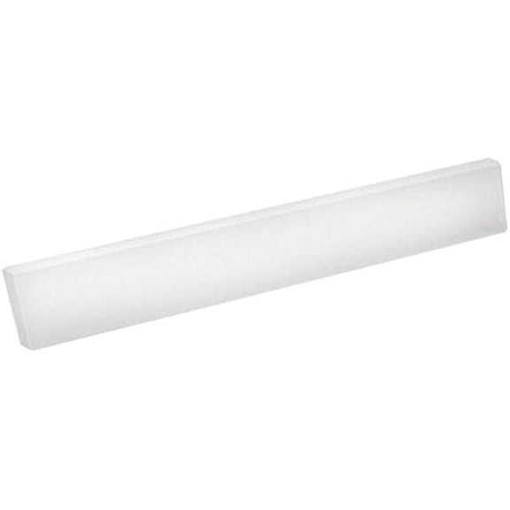 Swan VT00022SS.010 Ellipse 0.75-in L x 22-in W x 3-in H Solid Surface Vanity Side Splash, White$$Tools & Hardware Other