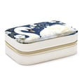 thumbnail image 1 of Swan Velvet Portable Storage Box with Removable Compartment - a Stylish Decorative Box, Bracelet Holder, and Jewelry Stand - Gift, 1 of 7