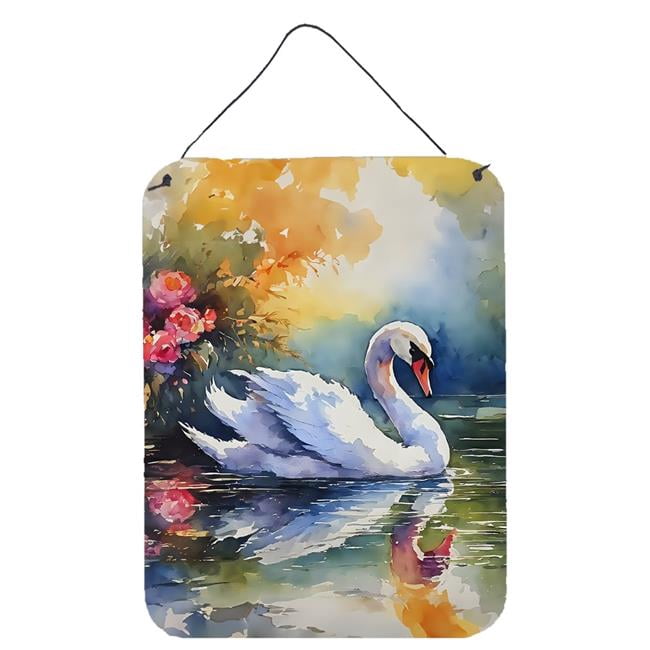 Swan Wall or Door Hanging Prints 12 in x 16 in