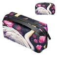 thumbnail image 1 of Swan Waterproof Oxford Fabric Charger Organizer Storage Pouch Outdoor Small Storage Box, 5.9x9.44x3.14 in., 1 of 6