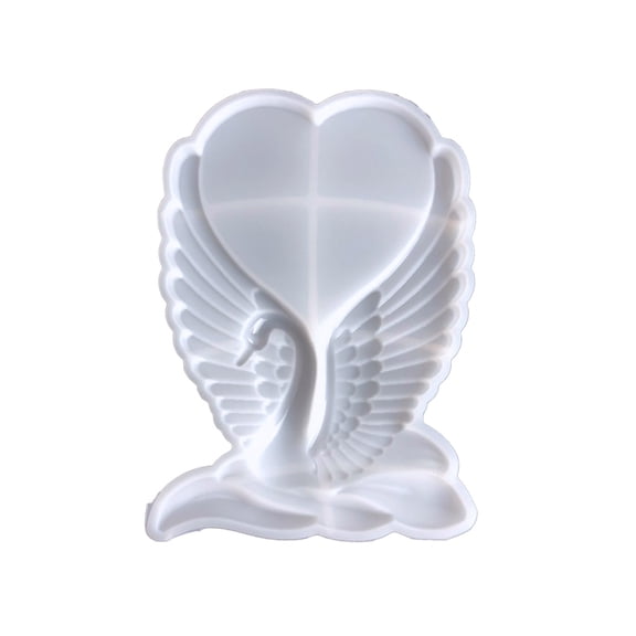 Resin Photo Frame Molds Swan-Wings Picture Frame Mold DIY Frame Mold Handmade Craft Home Table Decoration