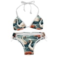 thumbnail image 1 of Swan Women's Bikini Set with Detachable Sponge and Adjustable Strap, Two-Pack, Ideal for Beach and Pool, One-Piece Swimsuits Swimwear Swimsuits, 1 of 6