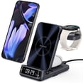 thumbnail image 1 of Wireless Charger for Pixel Watch 3/2 (Not for Pixel Watch 1), 3-in-1 Charging Station for Google 9 Pro Fold/9a/9 Pro/9/8 Pro/8a/7/6/5/4, SwanScout 708G2 (No Adapter), 1 of 7