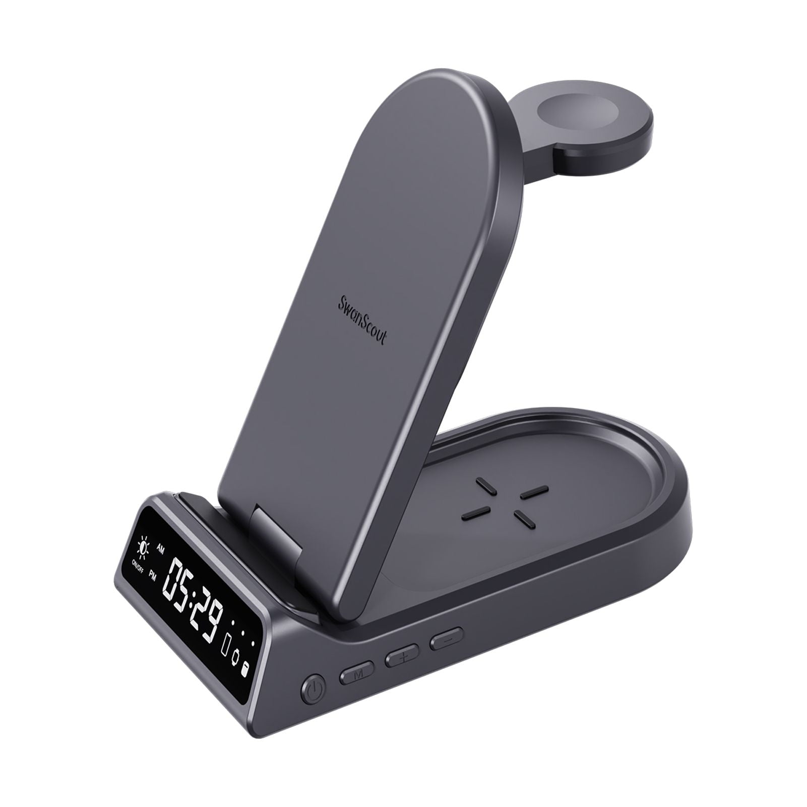 SwanScout Wireless Charging Station for Google Pixel Watch, Travel