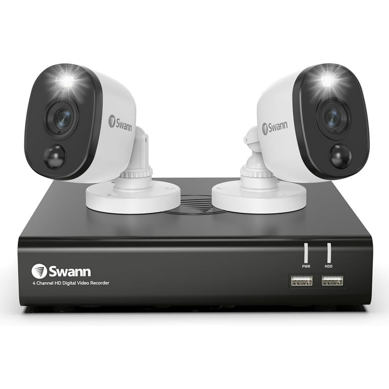 Swann Smart Security System 1080P 4カメラ Swann 1080p Full HD DVR Security System with Night Vision