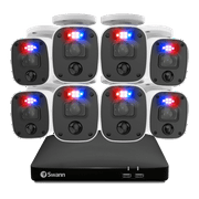 監視カメラ　Swann Smart Security System 1080P Home 4 Camera 8 Channel 1080p Full HD DVR 1TB HDD Security