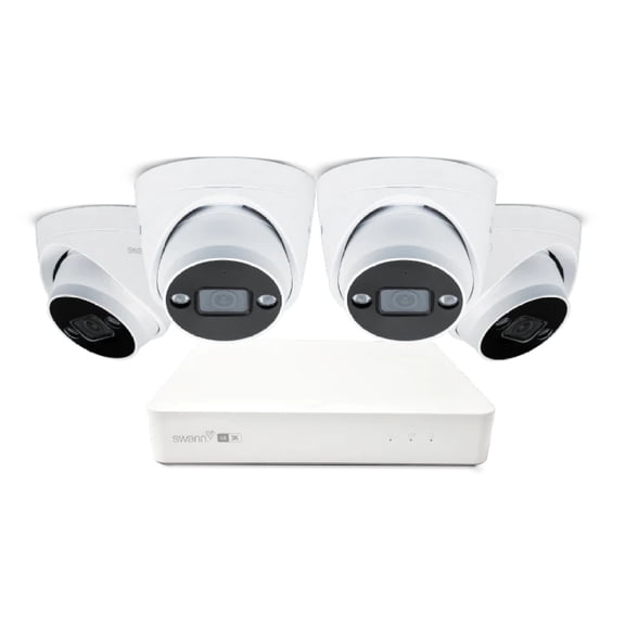 Swann AdvancedX 5MP Series Wired 8 Channel NVR system and 4 Dome Camera Kit
