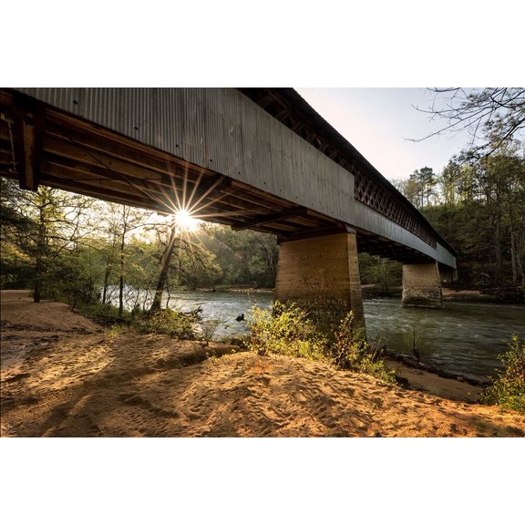 Swann Bridge V Poster Print - Danny Head (24 x 18)