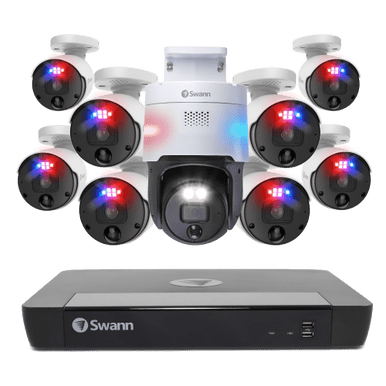 Swann 9 Camera 16 Channel 4K Ultra HD Professional NVR Security System - SONVK-16898081PT