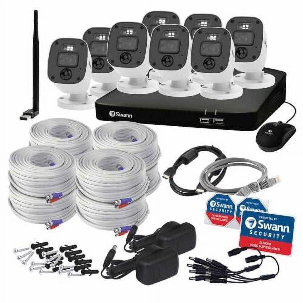 Swann Enforcer 8 Camera 8 Channel 1080p Full HD DVR Audio/Video