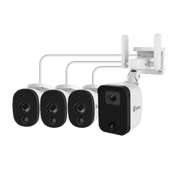 Open Box Swann Fourtify 4 Camera Wi-Fi Home Security System