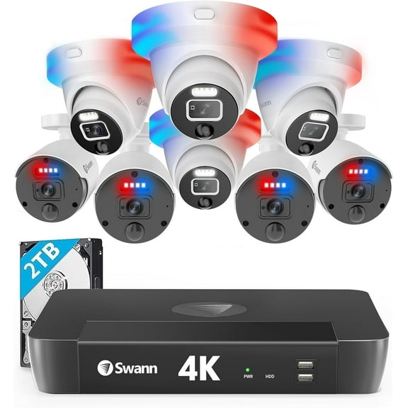 Swann 8 Camera 8 Channel 4K Ultra HD Pro Enforcer™ NVR Security System