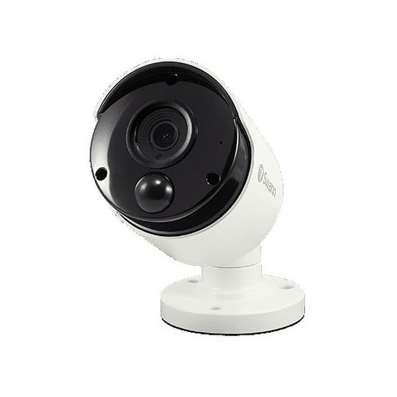 Swann SWANN Indoor/Outdoor Surveillance Security Camera, 4K Ultra HD Wired PIR Add-on Bullet Camera, Night Vision, Thermal, Heat & Motion Sensing