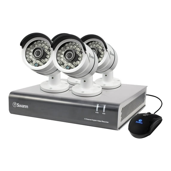Swann SWDVK-446004 - DVR + camera(s) - 4 channels - 1 x 1 TB - 4 camera(s)