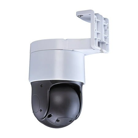 Swann - ProEnforcer Indoor/Outdoor Wired 4K UHD NVR Pan and Tilt Add-On Security Camera - White