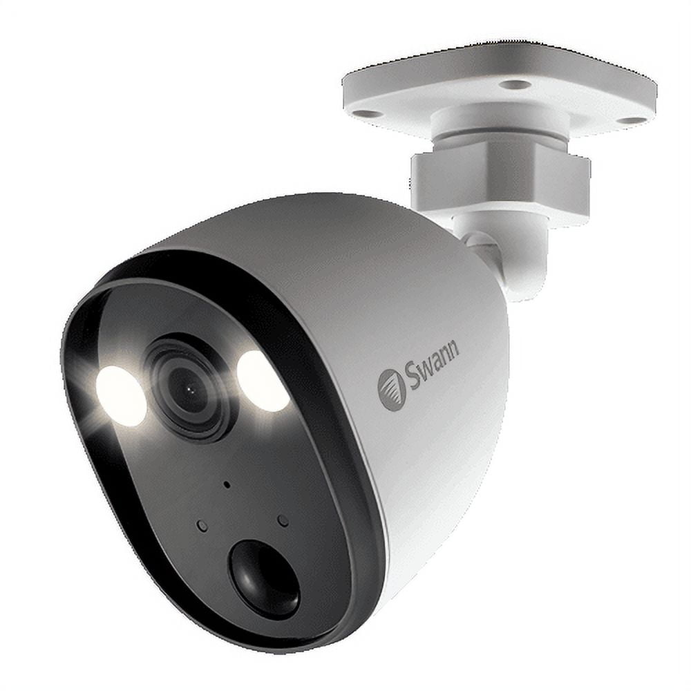 Swann Swann SpotCam 1080P Powered WiFi Security Camera with Sensor Spotlight, Home Surveillance