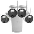 thumbnail image 1 of Swann Swann Wi-Fi 1080P 4 Channel 4 Camera Wi-Fi NVR Security System, 1TB HD, 4 Indoor/Outdoor Cameras, Powered Wi-Fi Surveillance CCTV, Heat & Motion Detection, 1 of 7