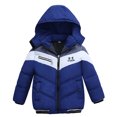 thumbnail image 1 of Swanpen Boys Winter Puffer Jacket Lined Warm Coat Thickened Windproof Insulated Outerwear For Kids Cold Weather Snow School Outdoor Sports Casual Daily Wear, 1 of 10