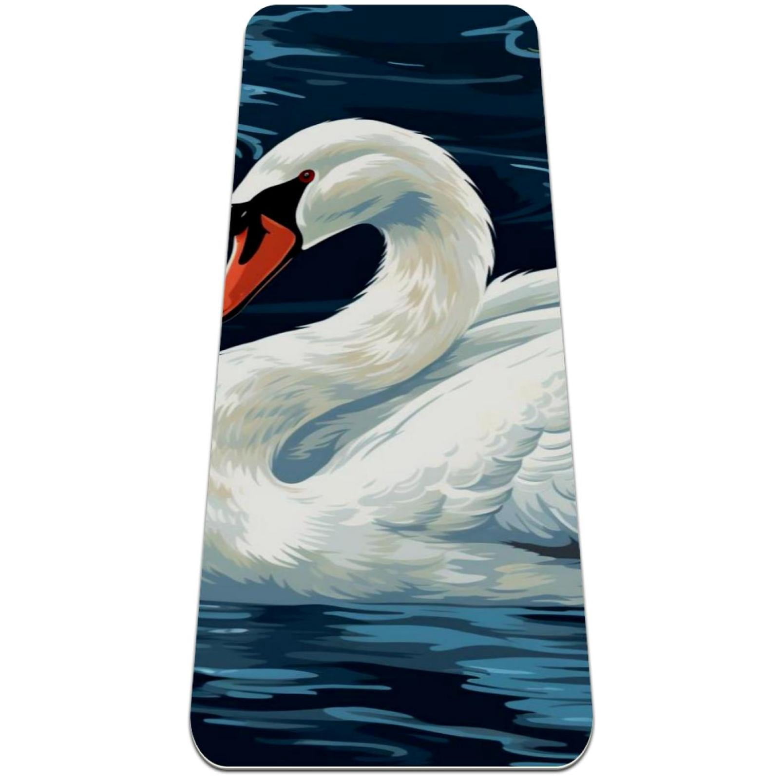 Swans TPE Yoga Mat with Texture for Exercise & Meditation,Durable