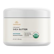 Swanson 100% Certified Organic East African Shea Butter 4 fl Ounce 118 ml Solid Oil