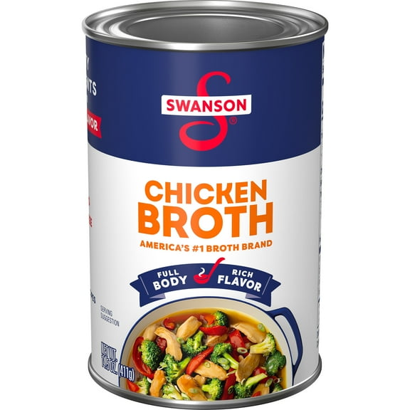 Swanson Chicken Broth, 14.5 oz Can