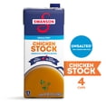 thumbnail image 1 of Swanson Unsalted Chicken Stock, 32 oz Carton, 1 of 14