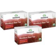 Swanson 100% Organic Rooibos Red Tea 20 Bag(S) 3 Pack