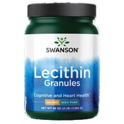 Swanson 100% Pure Non-gmo Lecithin Granules, 48 oz