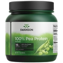 Swanson 100% Pure Pea Protein 1.1 lb (503 g) Pwdr