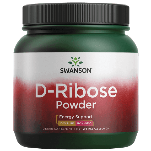 Swanson 100% Pure Ribose Powder 10.6 oz Powder