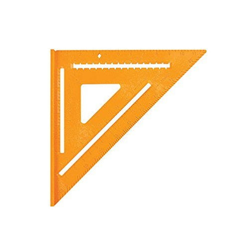 Swanson 12.25 in. L x .875 in. H Plastic Speed Square Orange