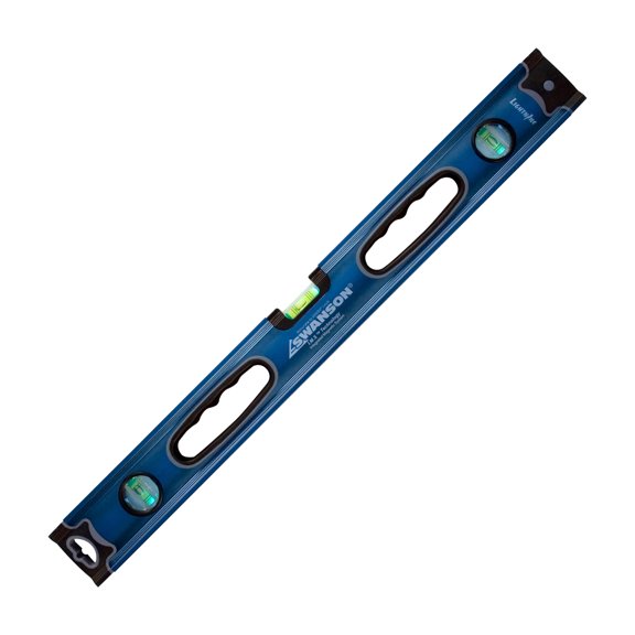 Swanson Tool Co 24" Aluminum Lighted LED Box Beam Level Pro Series, Model BLL240
