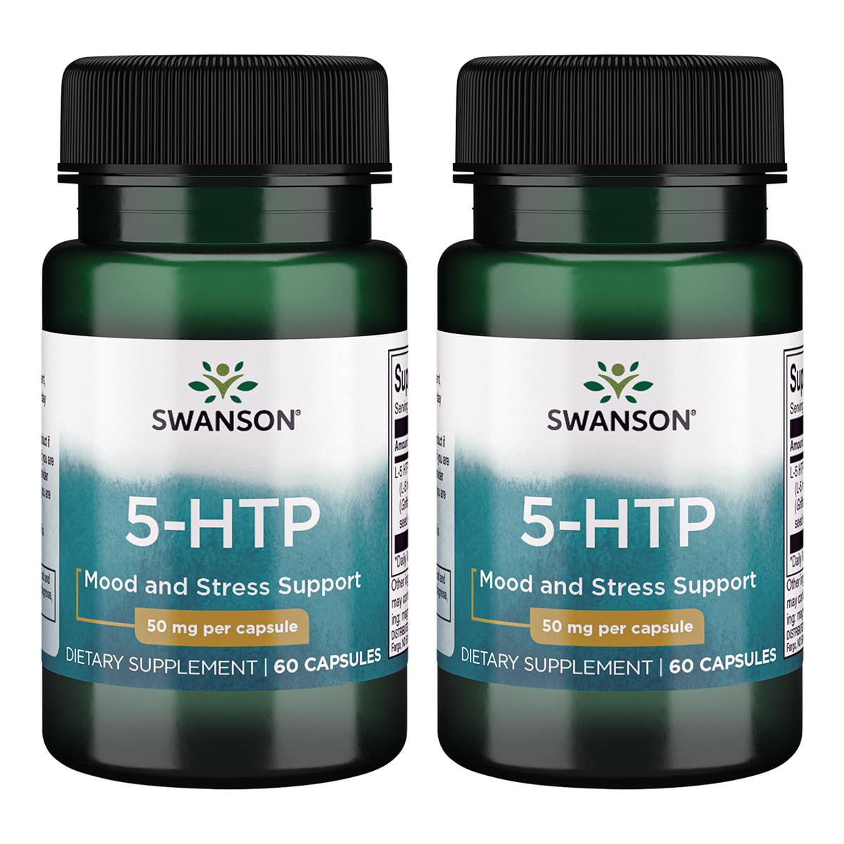 Swanson 5Htp 50 mg 60 Caps 2 Pack