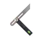 Swanson Tool Co 8 Sliding Stainless Steel T-Bevel with Vial for Leveling, 1 Pc Ships New, Assembled, Model TS150