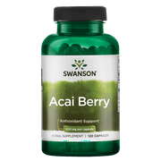 Swanson Acai Berry 500 mg 120 Capsules