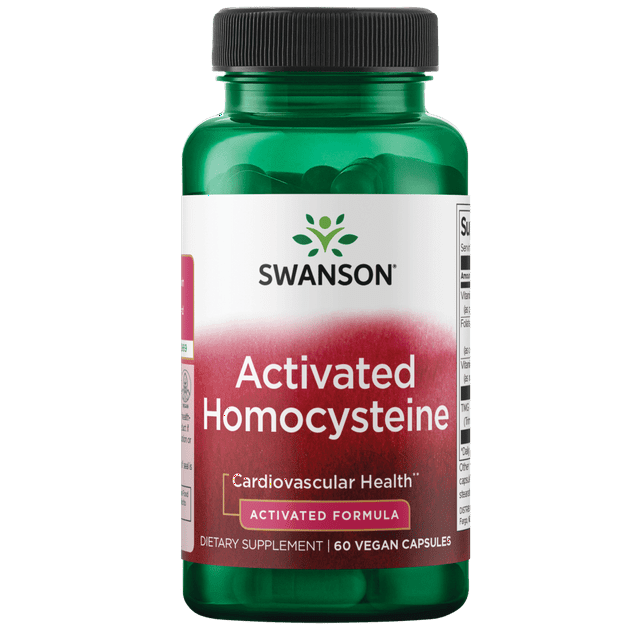 Swanson Activated Homocysteine 60 Veggie Capsules