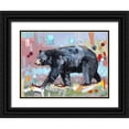 thumbnail image 1 of Swanson, Adam 32x25 Black Ornate Wood Framed with Double Matting Museum Art Print Titled - Wild Heart, 1 of 4