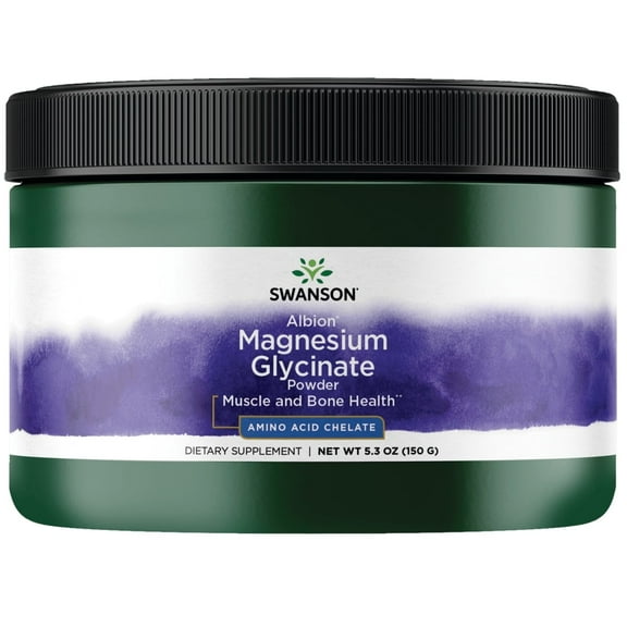 Swanson Albion Chelated Magnesium Glycinate 5.3 Ounce (150 g) Pwdr