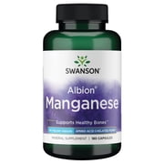 Swanson Albion Manganese 40 mg 180 Caps