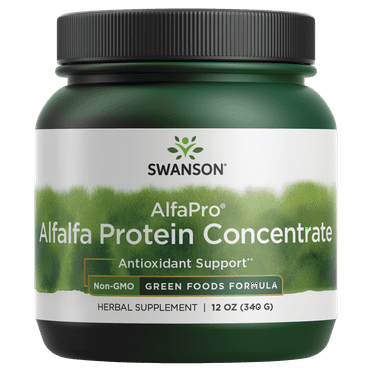 Swanson Alfapro Non-gmo Alfalfa Protein Concentrate 12 oz Powder