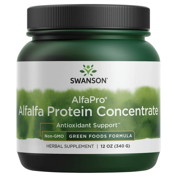 Swanson Alfapro Non-gmo Alfalfa Protein Concentrate 12 oz Powder