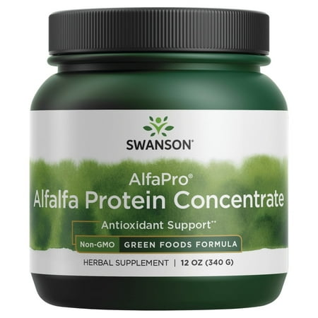 Swanson Alfapro Non-gmo Alfalfa Protein Concentrate 12 oz Powder