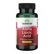 Swanson Alpha Lipoic Acid - Natural Supplement Supporting Healthy Blood Pressure Levels Already Within a Normal Range - Promotes Carbohydrate Metabolism - (120 Capsules, 100mg Each)