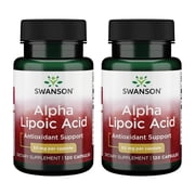 Swanson Alpha Lipoic Acid 50 Milligrams 120 Capsules 2 Pack